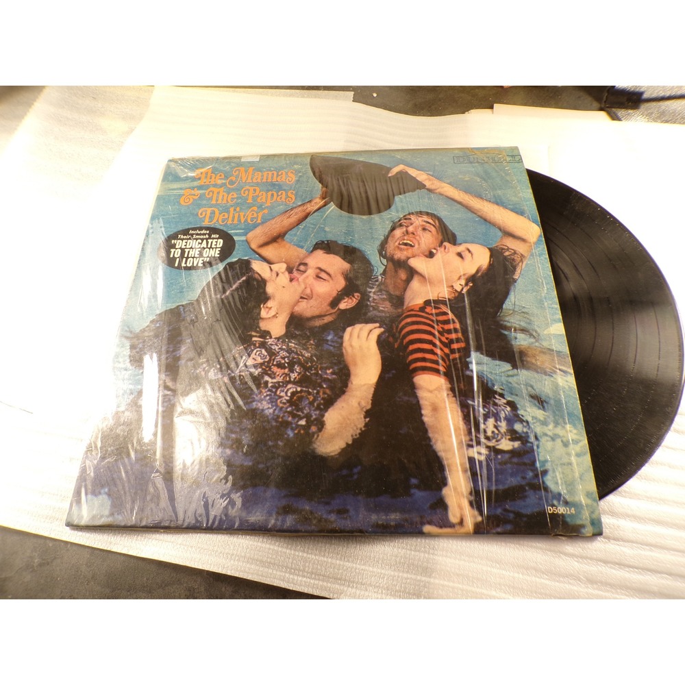 The Mamas & The Papas Deliver Vinyl LP 1967 Dunhill D-50014 Folk Rock Record